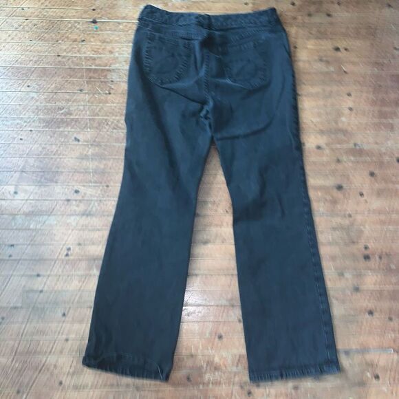 Chico’s washed black 2/12 straight leg normcore jeans - Picture 3 of 3